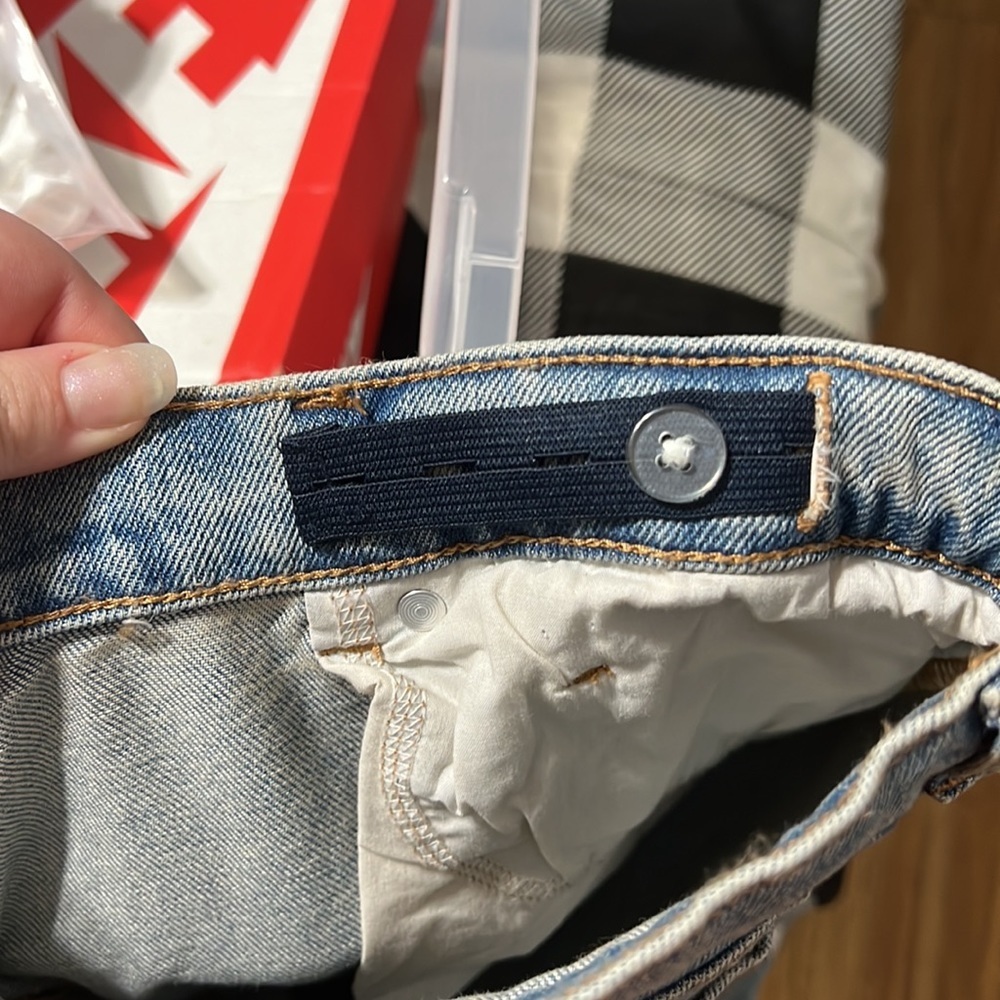 Boys Wonder Nation “Skate Fit” Blue Jeans Size 18 - Picture 12 of 12